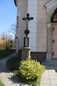 Wayside cross near Church of Saints Cyril and Methodius