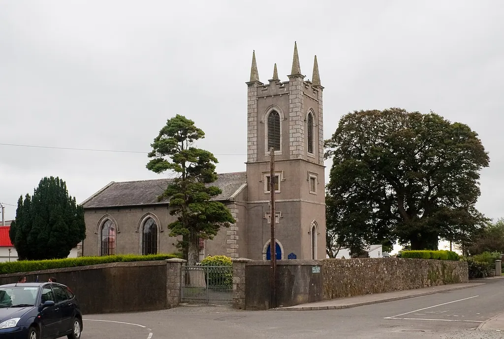 Taghmon, County Wexford, Ireland St. Munna's Church, Parish of Wexford Union, Church of Ireland, erected in 1819.
