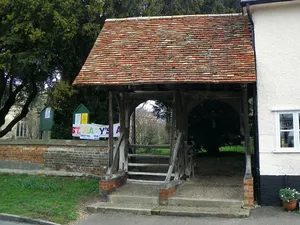 Lychgate And Adjoining Churchyard Wall