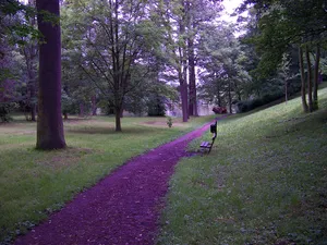 Teplice Castle Garden