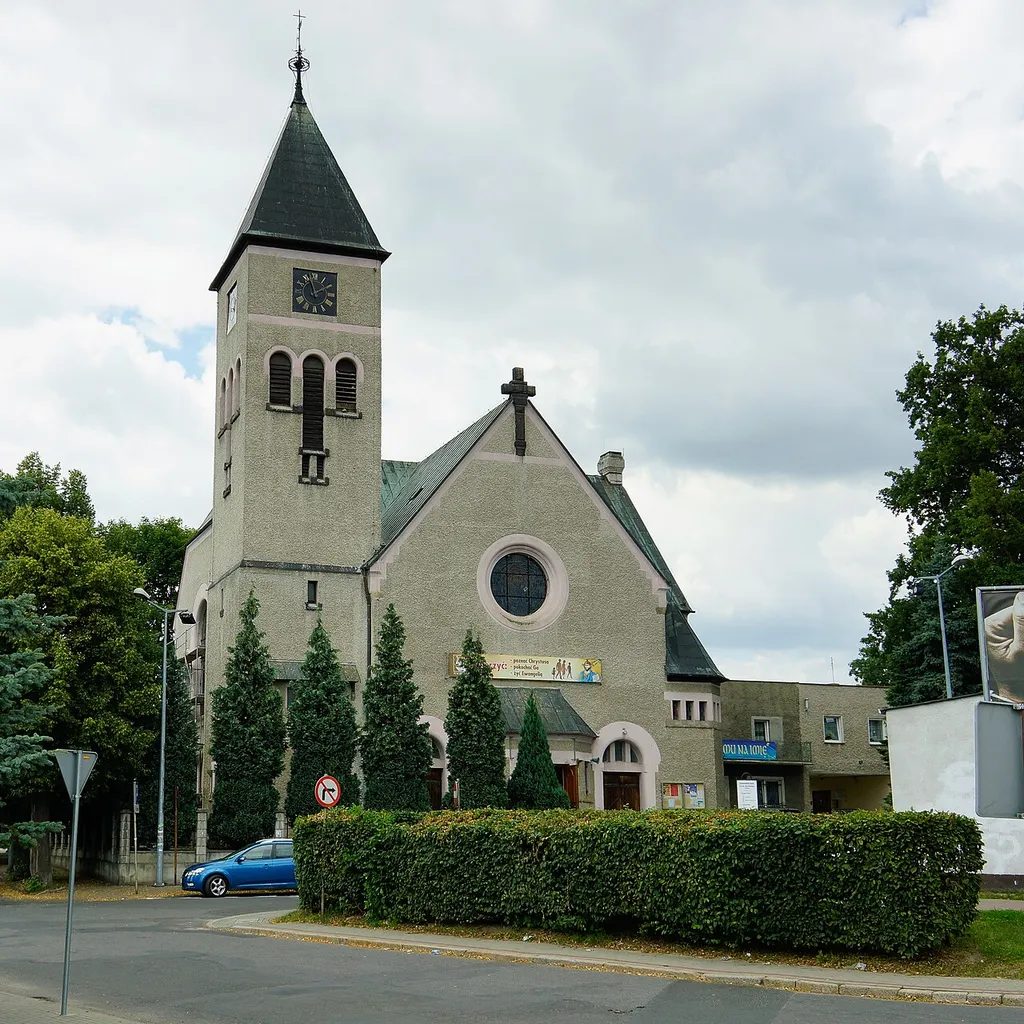 Zgorzelec, ul. Grunwaldzka 2 - dawny kościół ewangelicki, obecnie rzymskokatolicki parafialny p.w Jana Chrzciciela, 1905-1907.