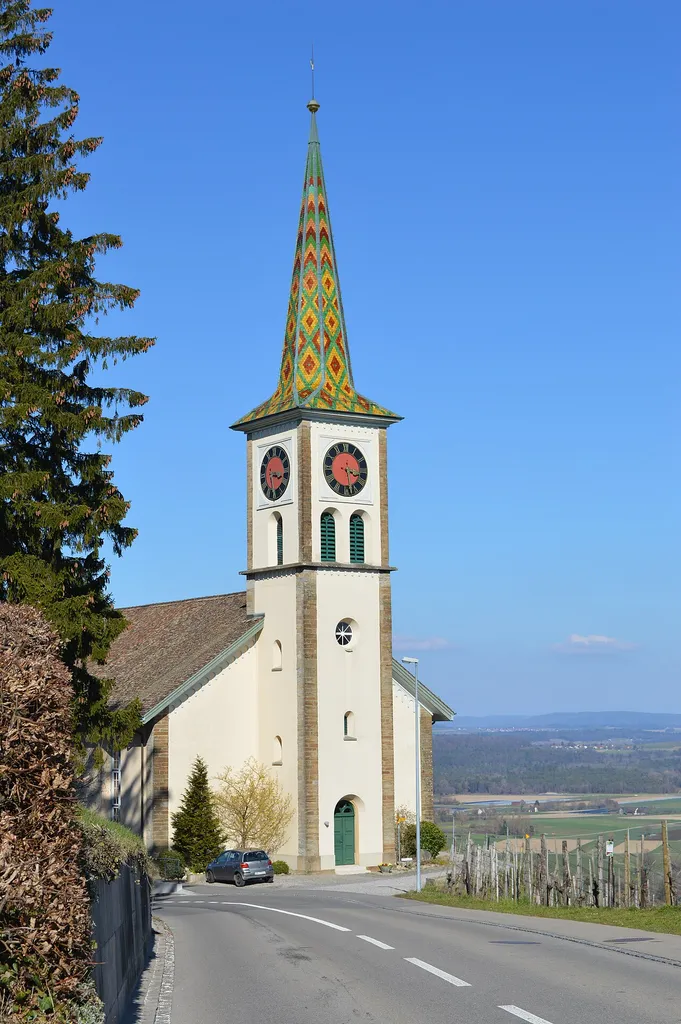 Church of Buchberg, canton of Schaffhausen, Switzerland
