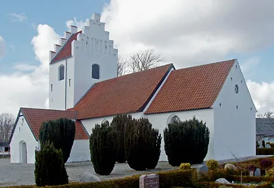 Halling Kirke, Odder Kommune, Hads Herred, Århus Amt, Denmark