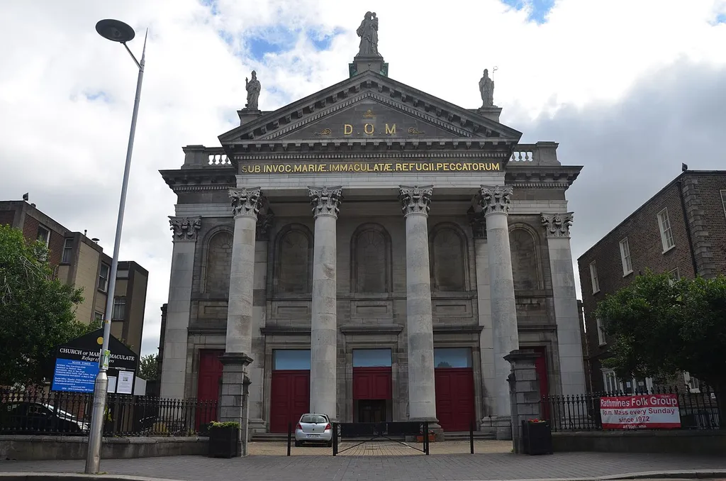 De Church of Mary Immaculate in Dublin.