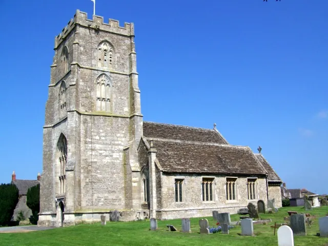 St Laurence parish church, Rode, Somerset, seen from the south