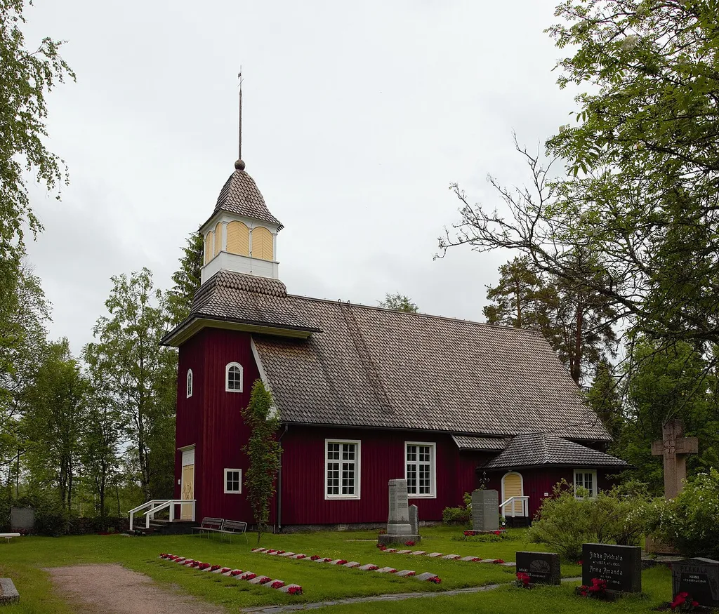 The Temmes Church in Tyrnävä.