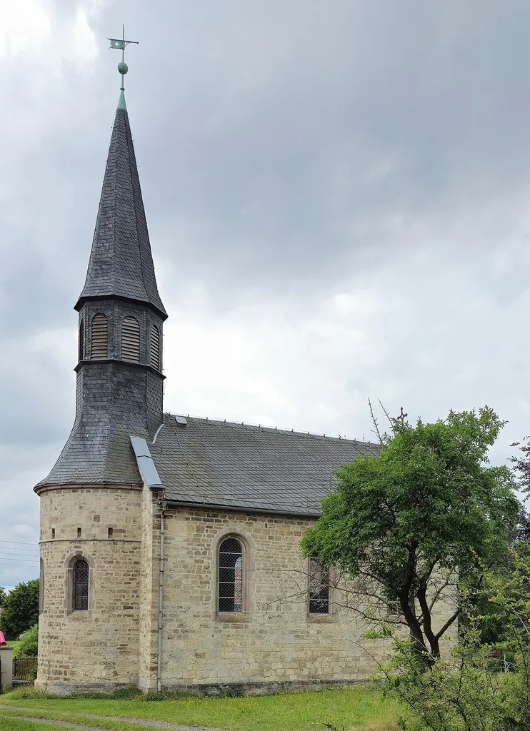 Evangelisch-lutherische Dorfkirche Peuschen, Saale-Orla-Kreis, Thüringen, Deutschland