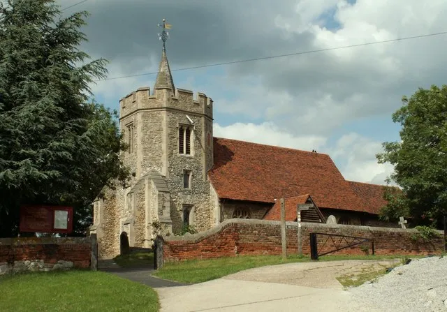 St. Peter &amp; St. Paul; the parish church of Hockley This church is mainly 13th century. It has a very interesting tower, starting as square in plan at the base and then becoming octagonal on the upper stage. The base is supported by thick angle buttresses. With its battlements and recessed spire on top, it is a very charming piece of architecture. The church stands some distance from the village.