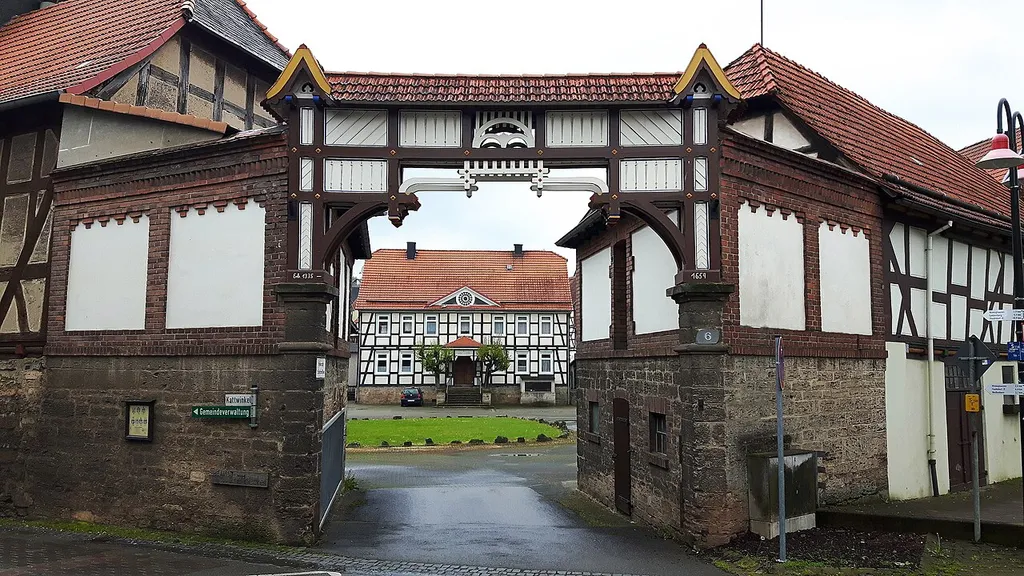 Ehemalige Burg Adorf, heutiges Herrenhaus in Adorf, Gemeinde Diemelsee