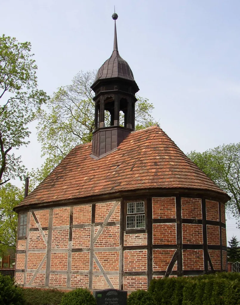 Church in Wulkow (Dosse), Wusterhausen municipality, Ostprignitz-Ruppin district, Brandenburg state, Germany