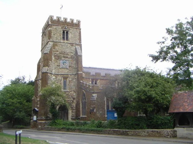 St Botolph's parish church, Church Street, Aspley Guise, Bedfordshire, seen from the south