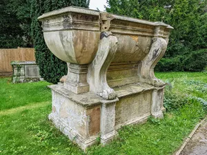 Monument Opposite South Porch In St Mary's Churchyard