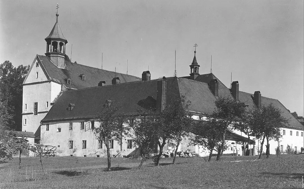 Abandoned capuchin monastery in Jáchymov - Mariánská
