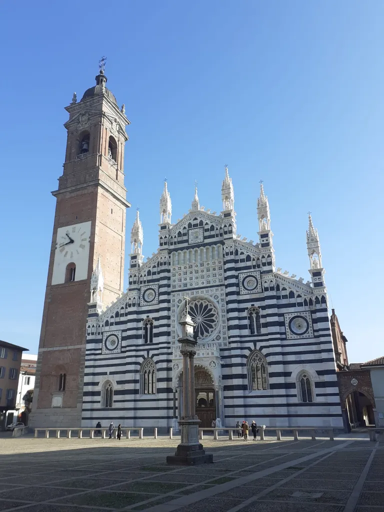 Facade of Monza Cathedral