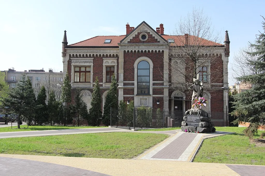 Sosnowiec, plebania, pocz. XX
