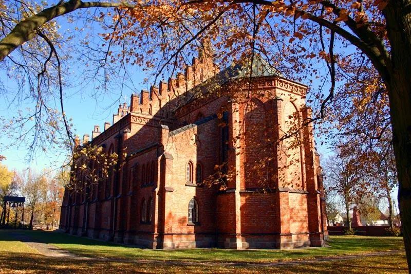 Immaculate Conception church in Kamionna, Poland
