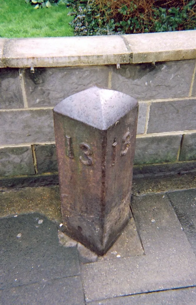 Old Milepost by the A222, Hurst Road, Bexley parish