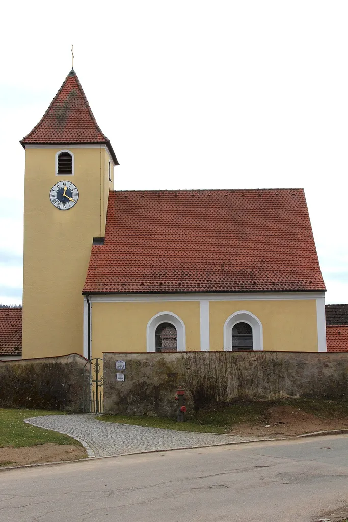 Reisach, Kirche Peter und Paul; Gemeinde Trausnitz, Landkreis Schwandorf, Oberpfalz, Bayern