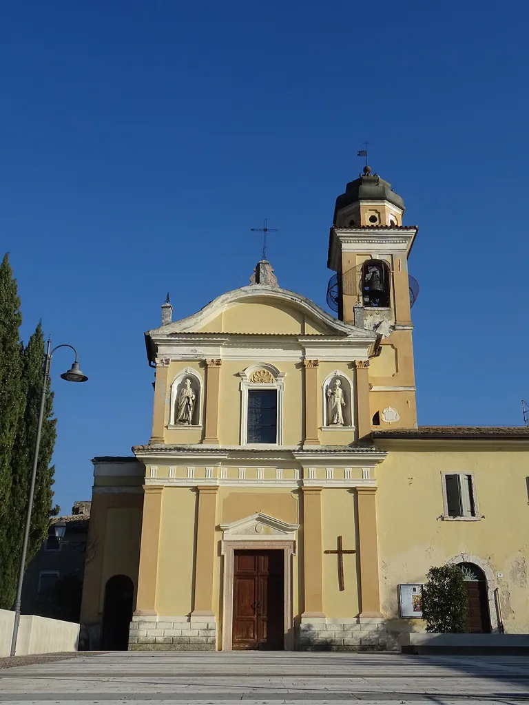 Marciaga (Costermano sul Garda, Veneto, Italy), Saints Philip and James church