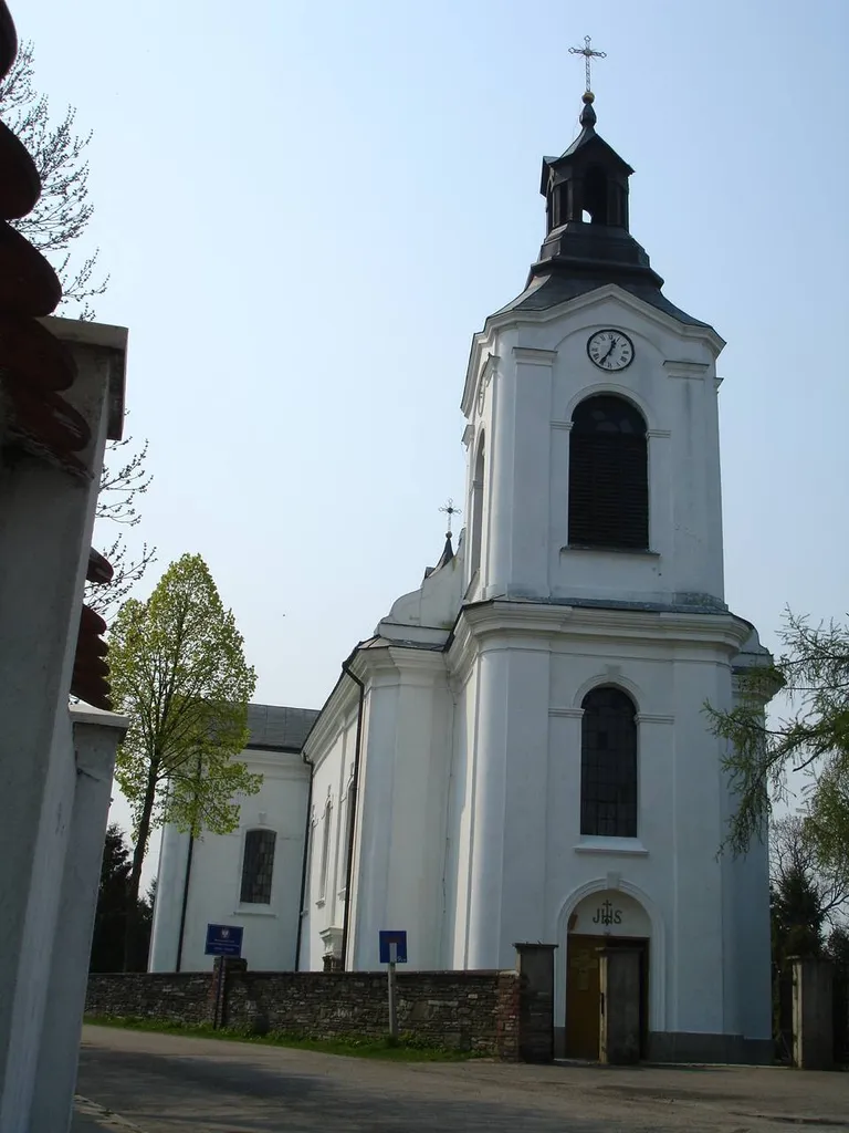 Jaśliska - kościół parafialny p.w. św. Katarzyny Aleksandryjskiej, 1732-56