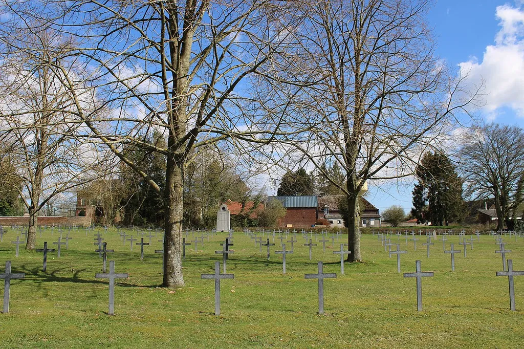 Mennevret German military cemetery