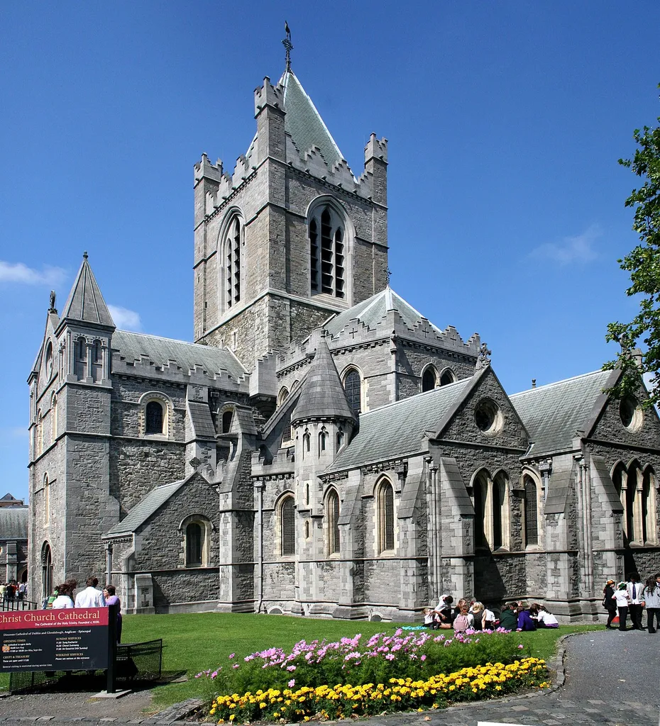 Christ Church Cathedral in Dublin, Ireland.