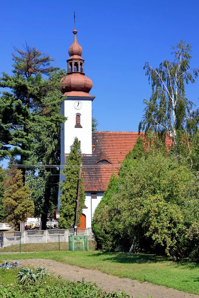 Lutheran church. Gołkowice, Silesian Voivodeship, Poland.