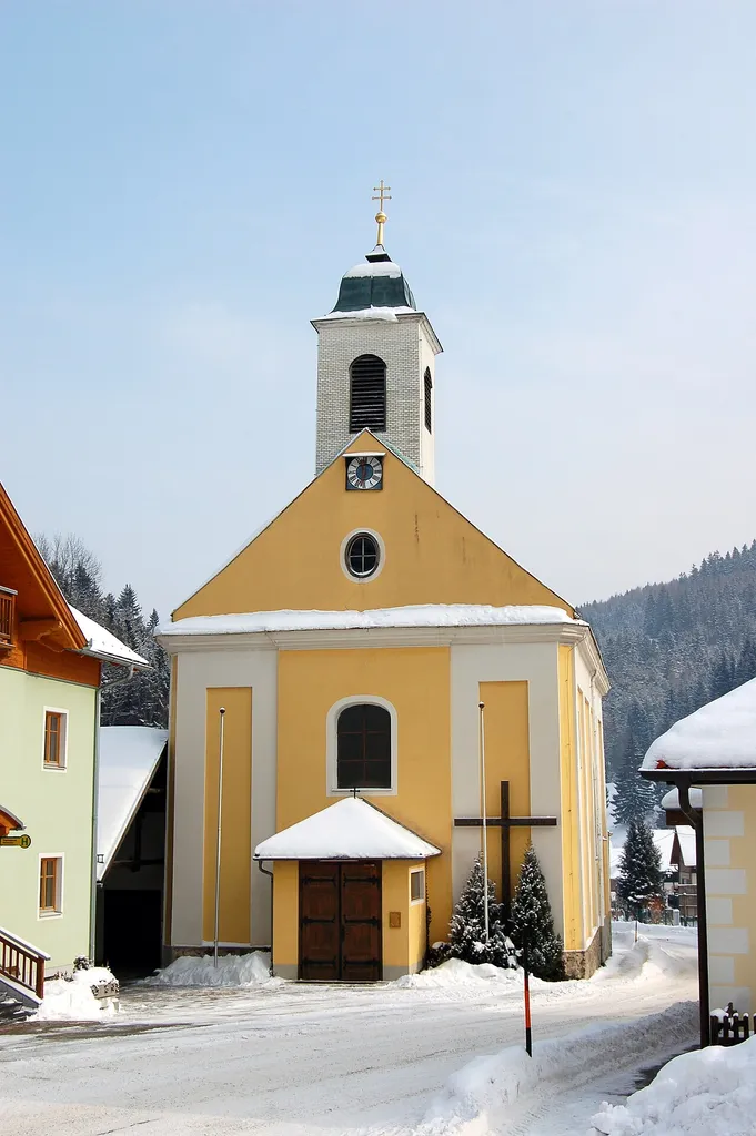 Holy Trinity parish church in Trattenbach, Lower Austria