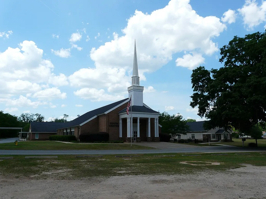 Youth center and office at Morningside Church in Leon County, Florida.