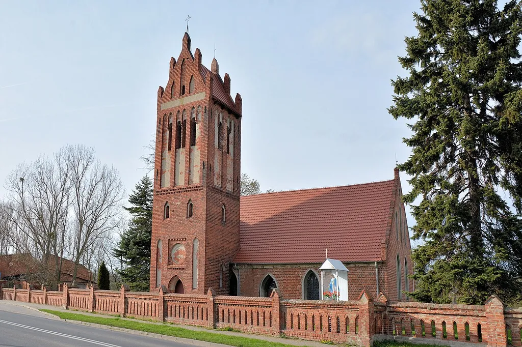 Mechowo - rzymskokatolicki kościół filialny pw. św. Michała Archanioła, (dawniej św. Izydora), XIV, 1738, 1861