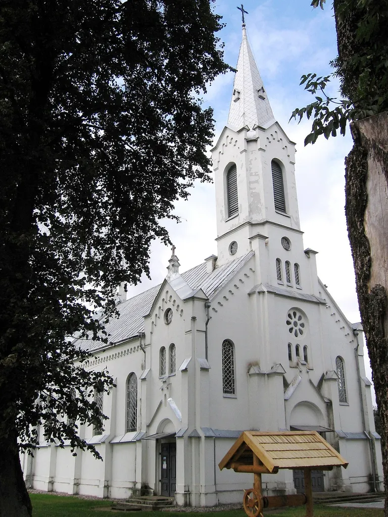 Barzdai Catholic Church, Šakiai district, Lithuania