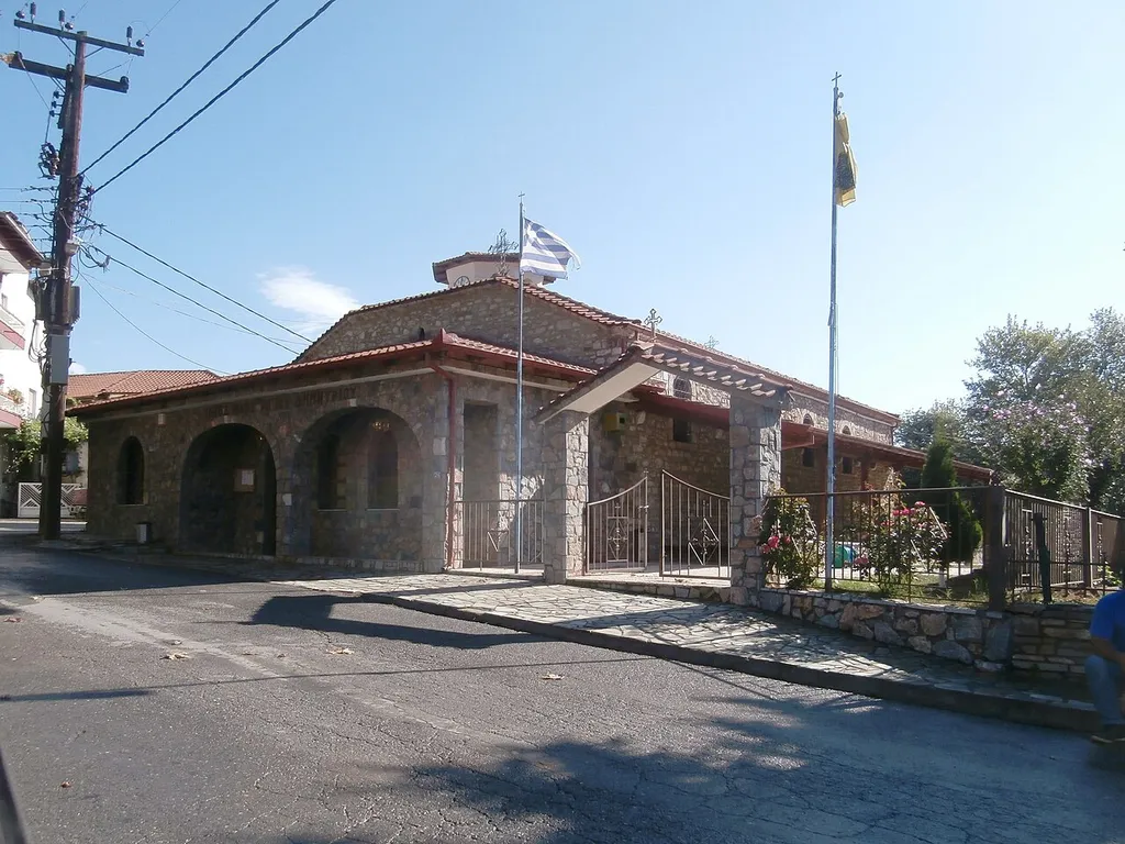 The church of Agios Dimitrios in Kerasia, Pella.