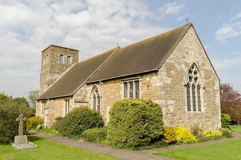 The original church in Walesby was the church of All Saints', which is now redundant. It was unpopular due to its position at the top of a steep hill. It was reported as being very dilapidated in 1896, and an Iron church was erected whilst the new church was being built. All Saints’ was renovated in the 1930’s. St Mary’s was built in 1914 by Temple Moore, and Irish “Arts and Crafts” architect. It has a west tower, nave with the central arcade, rectangular chancel with a north vestry and plain tiled roofs. The tower has a west door and a flat roof, although it originally had a small spire. Inside, there is a central two bay nave arcade with tall piers and richly moulded arches. The south east chancel window and east window of the vestry each have re-used 15th century windows. There is a 12th century octagonal stone font, most of the other fittings are contemporary with the building of the church. The church was damaged in the 2008 Lincoln earthquake.