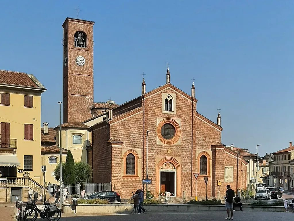 Melegnano, la basilica di San Giovanni Battista.