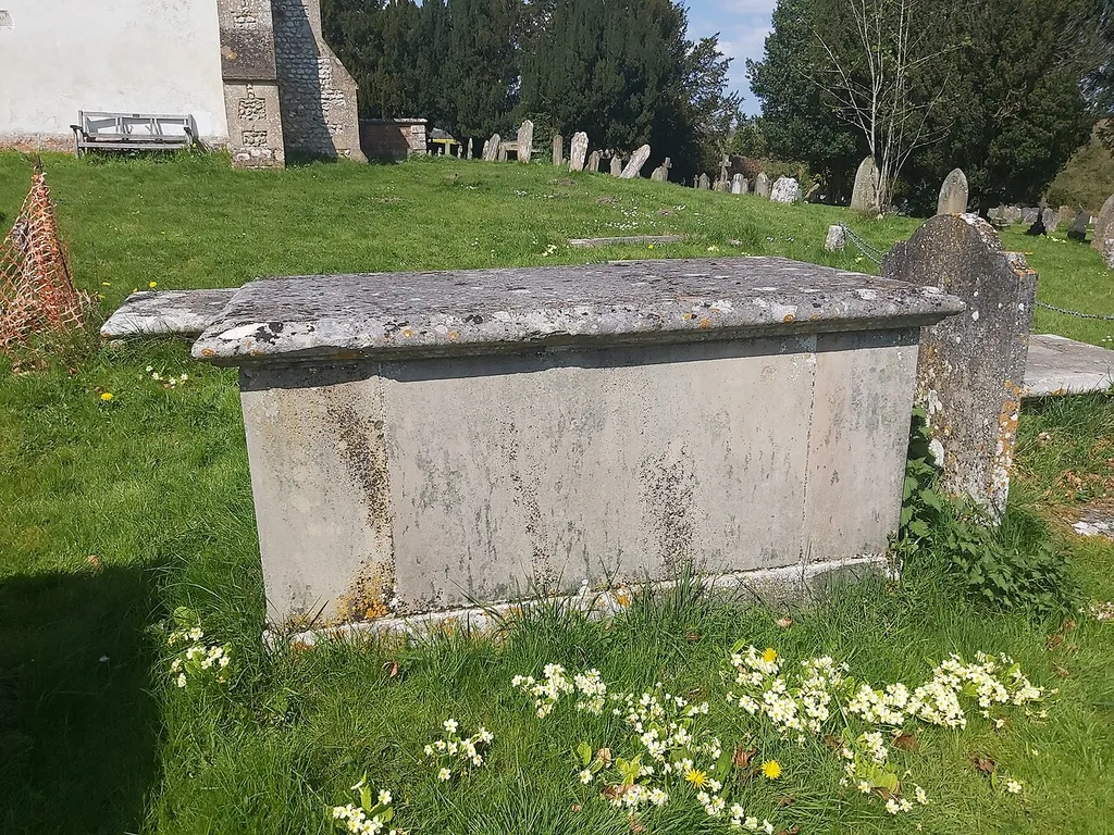 Table tomb 9 metres south of St Mary's Church, Bentley, Hampshire.
