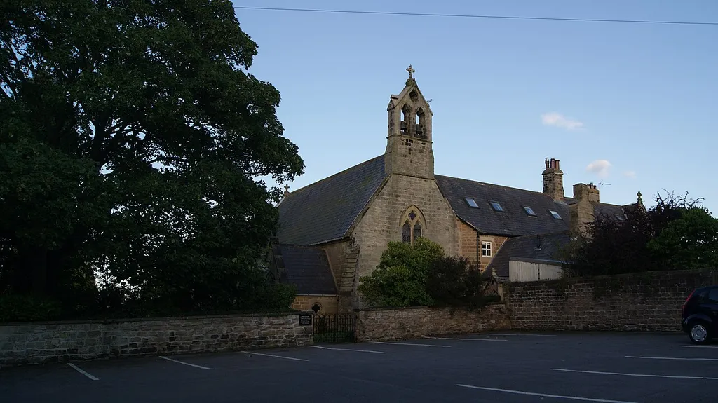 Church of the Immaculate Conception, Main Street, Sicklinghall, North Yorkshire. Taken on the evening of Wednesday the 9th of August 2017.