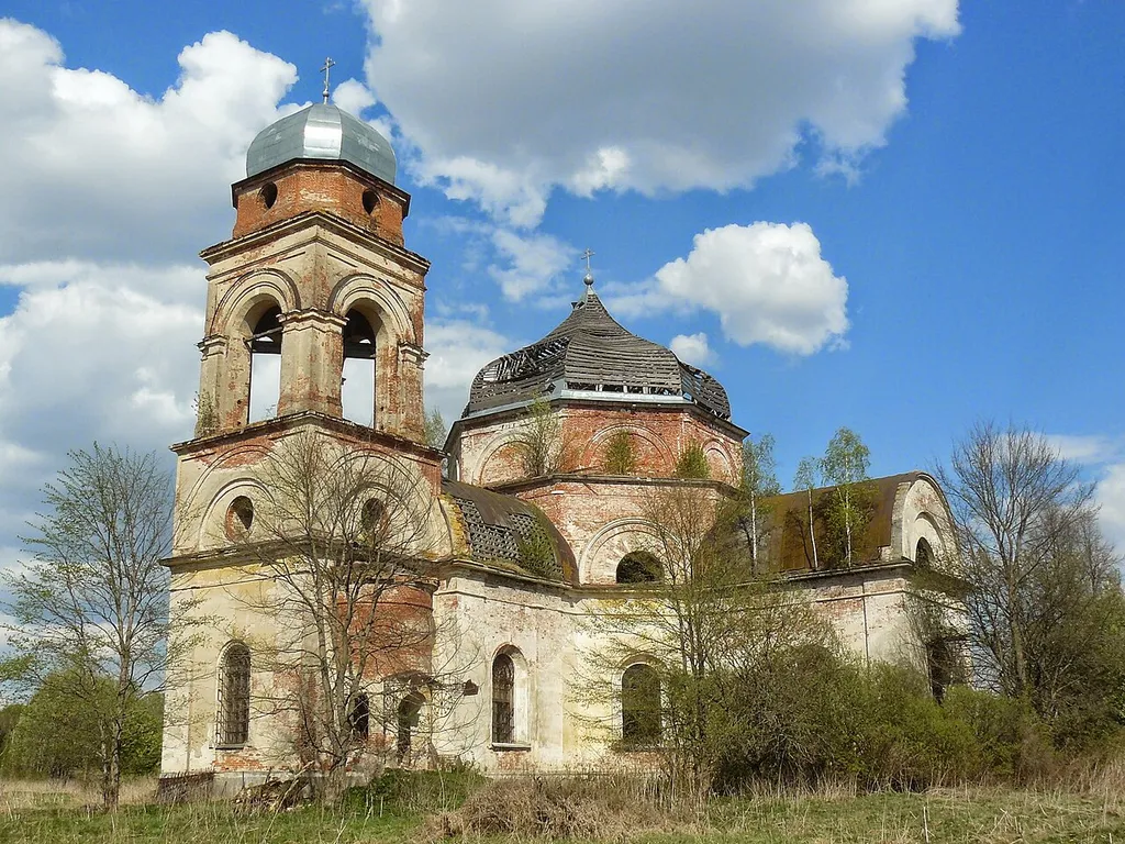 Церковь Николая Чудотворца: Боболи, Калужская область