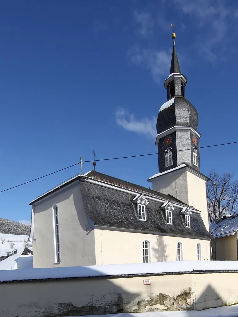 evangelisch-lutherische Magdalenenkirche in Ebersdorf, Ot von Ludwigsstadt