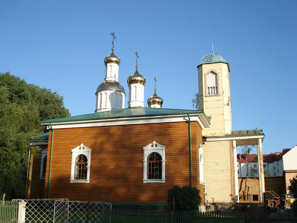 Daugavpils Ss Peter and Paul Orthodox Church in Stary Forshtadt (Vecā Forštate)
