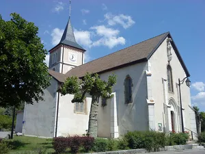 Saint Benoit church of Grilly