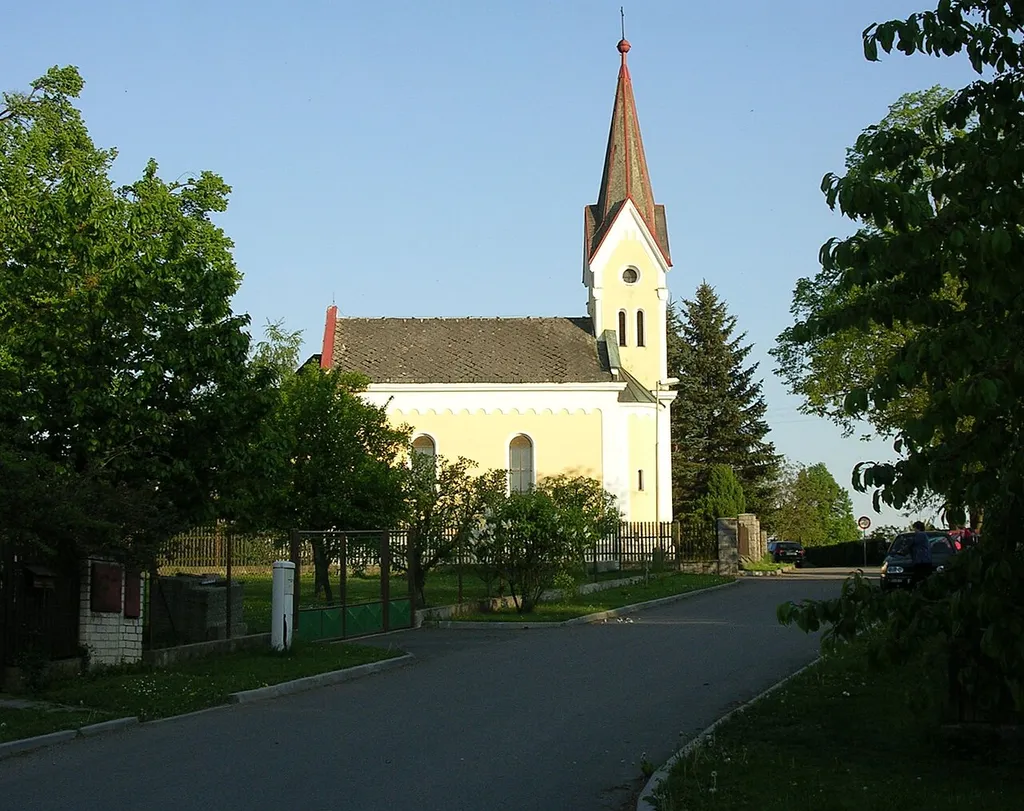 Soběhrdy, Benešov District, Central Bohemian Region, the Czech Republic. Catholic church