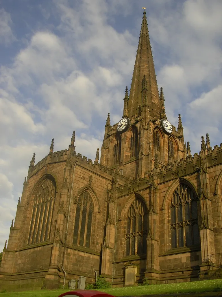 Rotherham Minster Church, from the north west.