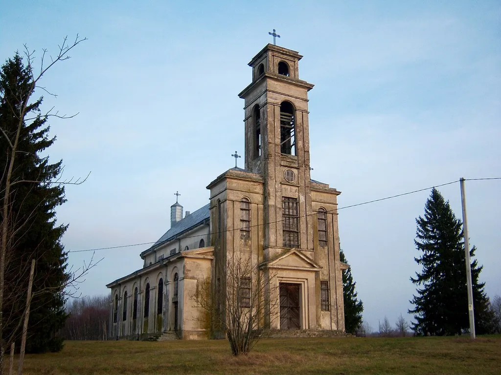 Roman Catholic Church in Palendriai, Kelmė District, Lithuania