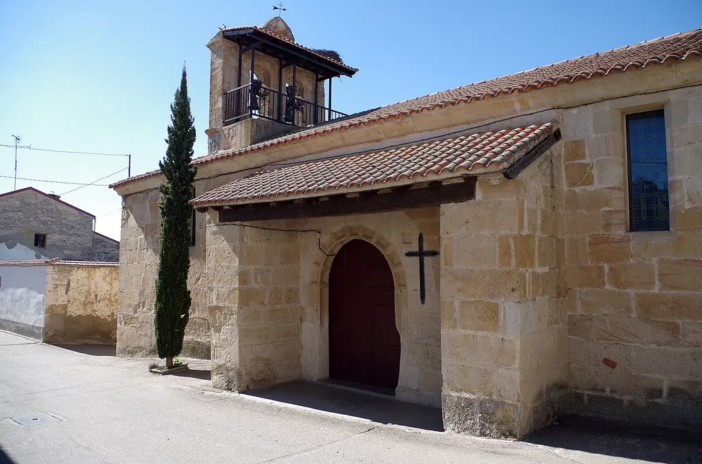 Church of Saint John the Baptist in Vallesa de la Guareña (Zamora, Spain).