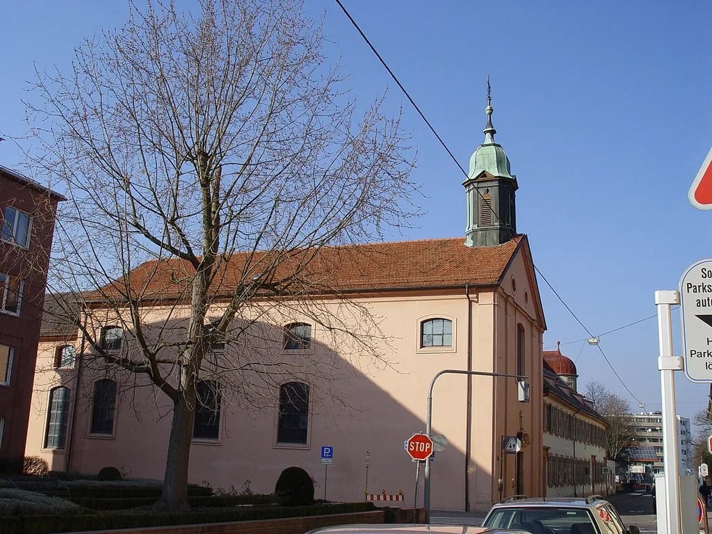 Die evangelische Stadtkirche in Rastatt.