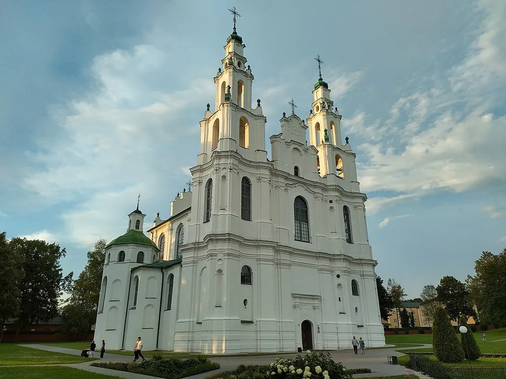 Modern photos of Cathedral of Saint Sophia in Polotsk