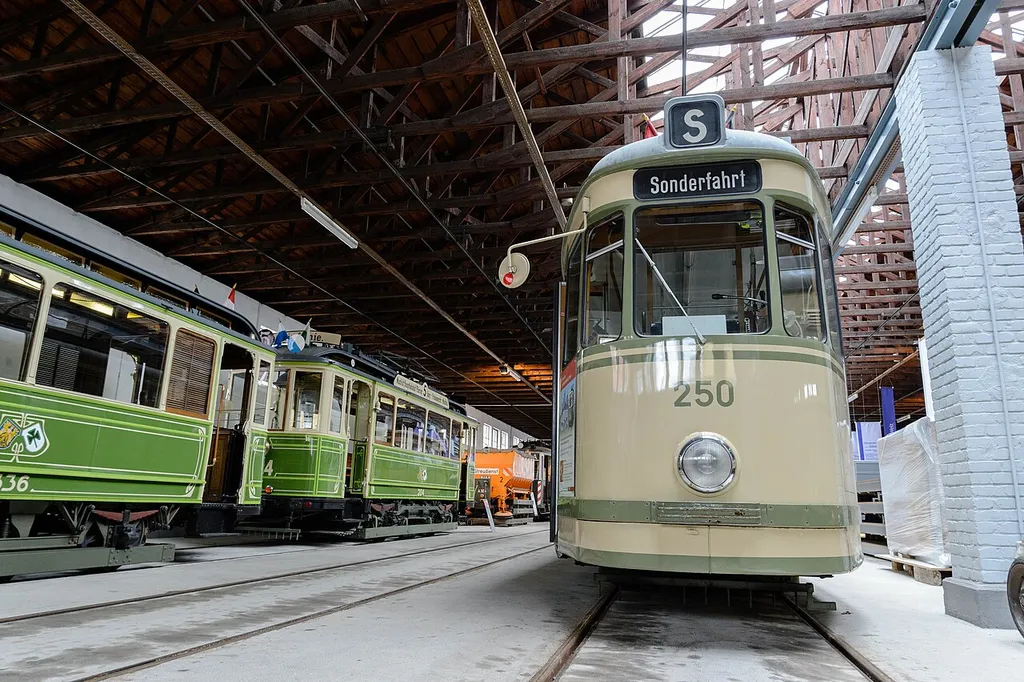 Historic tram depot Nuremberg
