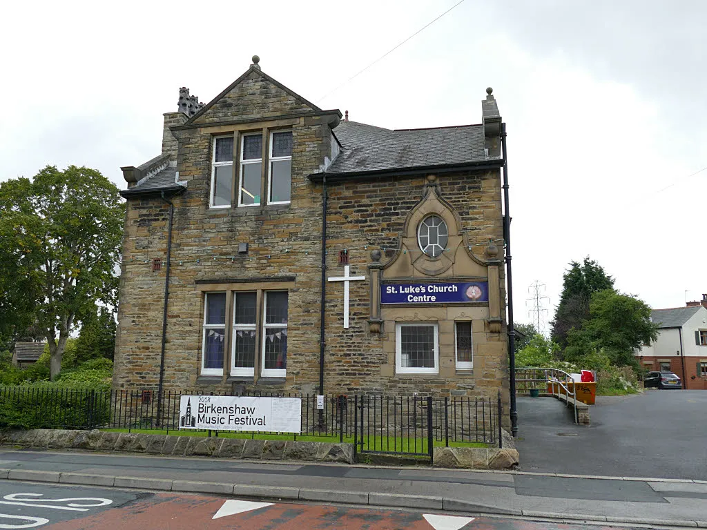 Former St Luke's Church Centre, East Bierley - front