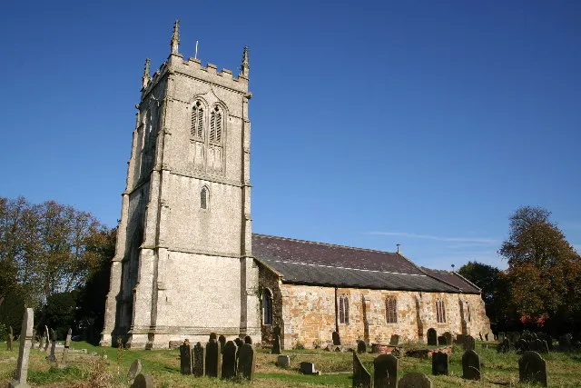 Parish church of SS Peter and Paul, Tetney, Lincolnshire, seen from the south