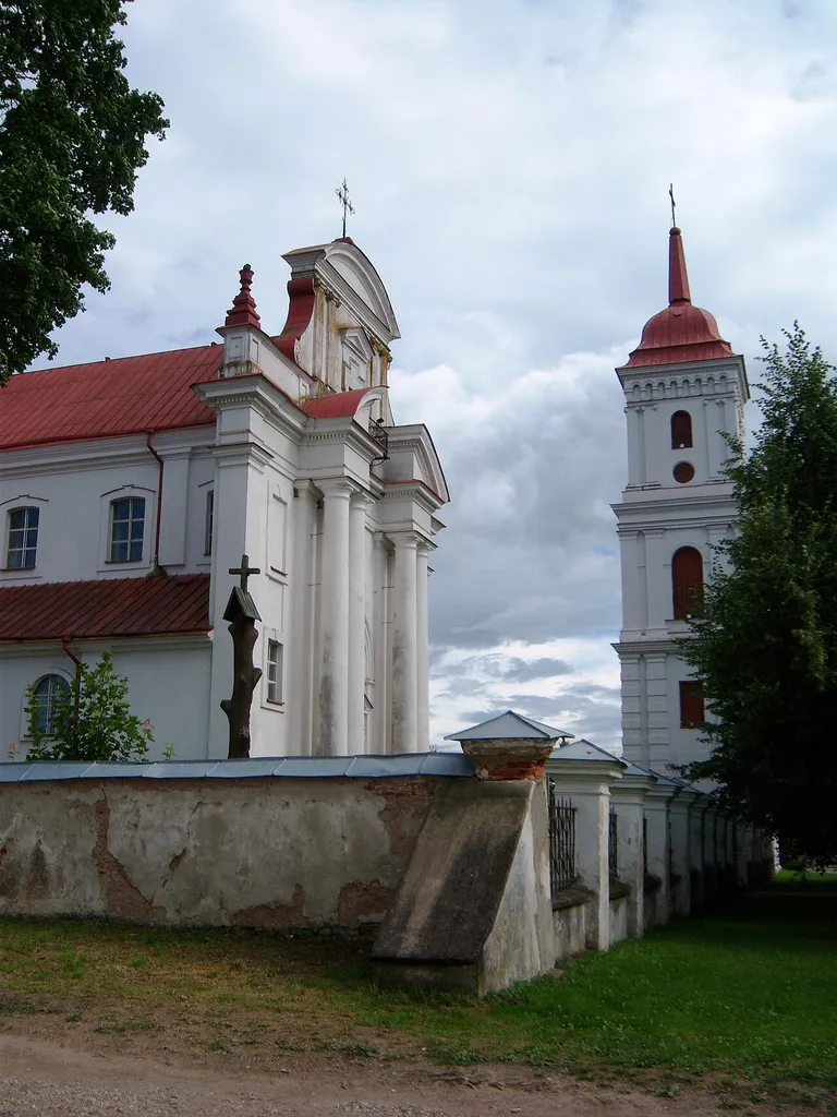 Troškūnai church, Anykščiai District. Lithuania